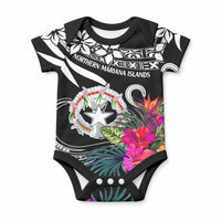 Northern Mariana Islands Baby Onesie Happy Independence Day LT9 White - Polynesian Pride