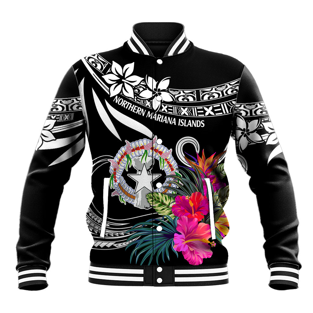 Northern Mariana Islands Baseball Jacket Happy Independence Day LT9 Unisex White - Polynesian Pride