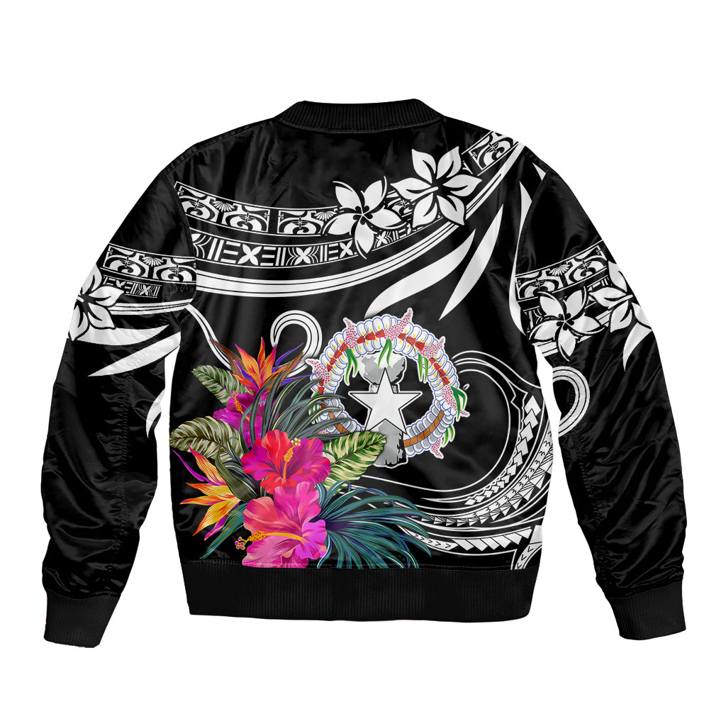 Northern Mariana Islands Bomber Jacket Happy Independence Day LT9 - Polynesian Pride