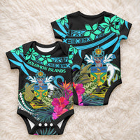 Solomon Islands Baby Onesie Happy Independence Day LT9 - Polynesian Pride