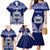 Personalised Samoa Coat Of Arms Family Matching Mermaid Dress and Hawaiian Shirt With Polynesian Pattern Version