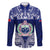 Personalised Samoa Coat Of Arms Family Matching Mermaid Dress and Hawaiian Shirt With Polynesian Pattern Version