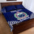 Personalised Samoa Coat Of Arms Quilt Bed Set With Polynesian Pattern Version