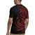 Tahitian Coat Of Arm and Tiare Flower Rugby Jersey Polynesian Tribal Tattoo