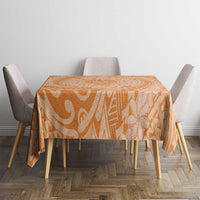 Tahitian Tiare Flower Tablecloth Gold Polynesian Pattern LT9 - Polynesian Pride