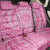 Tahitian Tiare Flower Back Car Seat Cover Pink Polynesian Pattern