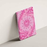 Tahitian Tiare Flower Canvas Wall Art Pink Polynesian Pattern LT9 - Polynesian Pride