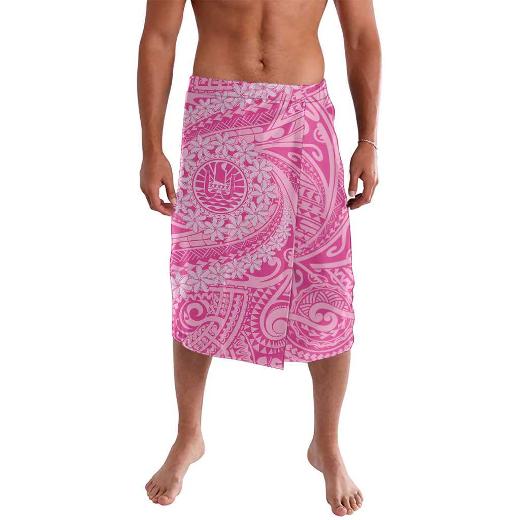 Tahitian Tiare Flower Lavalava Pink Polynesian Pattern LT9 Pink - Polynesian Pride