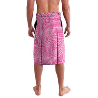 Tahitian Tiare Flower Lavalava Pink Polynesian Pattern LT9 - Polynesian Pride