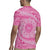 Tahitian Tiare Flower Rugby Jersey Pink Polynesian Pattern