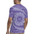 Tahitian Tiare Flower Rugby Jersey Violet Polynesian Pattern