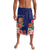 Personalised Tokelau Tropical Hibiscus Lavalava With Polynesian Plumeria Tattoo