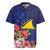 Personalised Tokelau Tropical Hibiscus Rugby Jersey With Polynesian Plumeria Tattoo