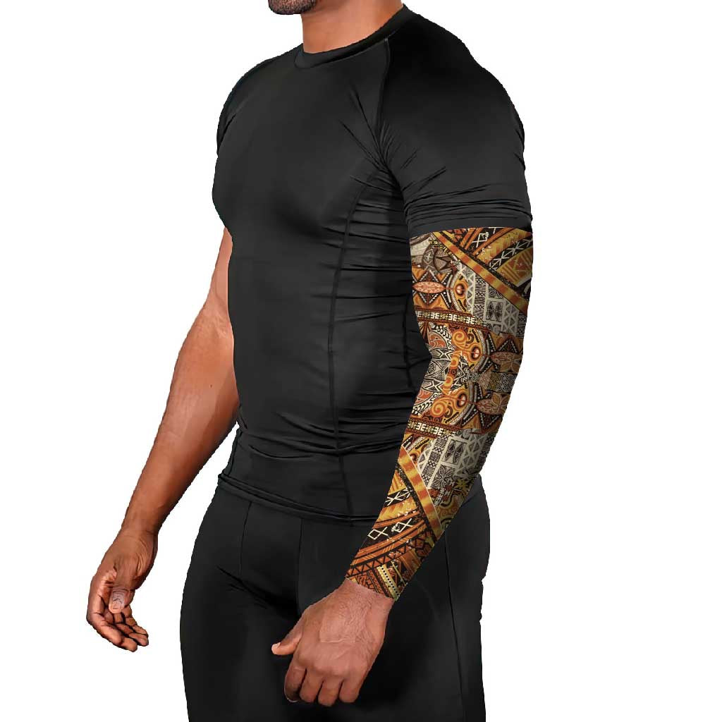 Hawaiian Style Tapa Arm Sleeves Vintage Seamless Pattern LT9 - Polynesian Pride