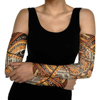 Hawaiian Style Tapa Arm Sleeves Vintage Seamless Pattern LT9 - Polynesian Pride