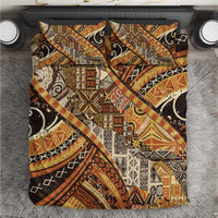 Hawaiian Style Tapa Bedding Set Vintage Seamless Pattern LT9 Red - Polynesian Pride