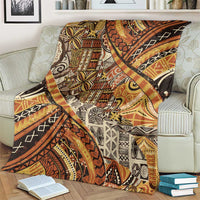 Hawaiian Style Tapa Blanket Vintage Seamless Pattern LT9 - Polynesian Pride