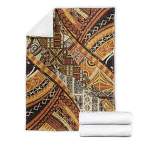 Hawaiian Style Tapa Blanket Vintage Seamless Pattern LT9 - Polynesian Pride