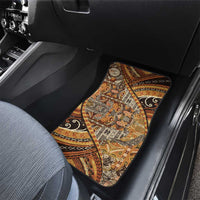 Hawaiian Style Tapa Car Mats Vintage Seamless Pattern LT9 - Polynesian Pride
