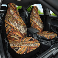 Hawaiian Style Tapa Car Seat Cover Vintage Seamless Pattern LT9 One Size Red - Polynesian Pride