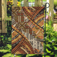 Hawaiian Style Tapa Garden Flag Vintage Seamless Pattern LT9 Garden Flag Red - Polynesian Pride
