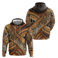 Hawaiian Style Tapa Hoodie Vintage Seamless Pattern LT9 - Polynesian Pride