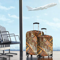 Hawaiian Style Tapa Luggage Cover Vintage Seamless Pattern LT9 - Polynesian Pride