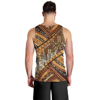 Hawaiian Style Tapa Men Tank Top Vintage Seamless Pattern LT9 - Polynesian Pride
