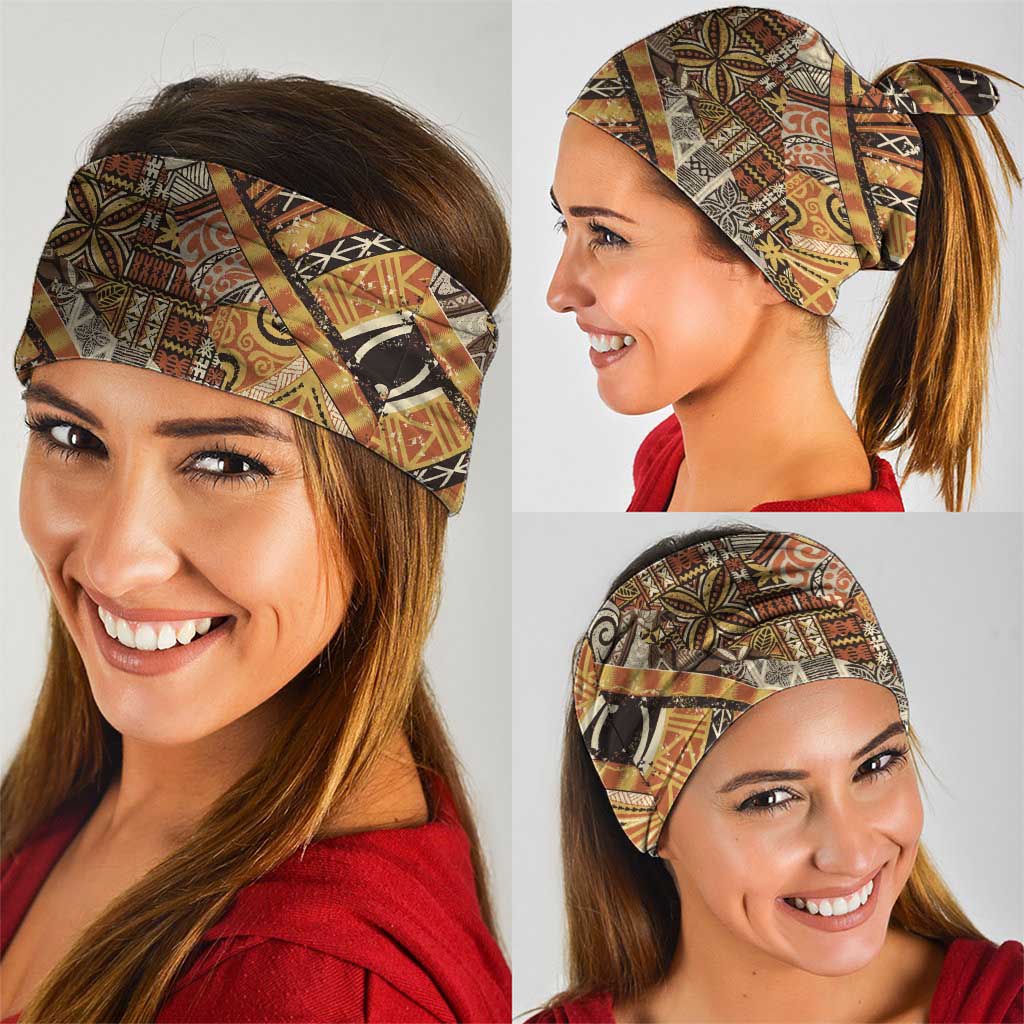 Hawaiian Style Tapa Neck Gaiter Vintage Seamless Pattern LT9 - Polynesian Pride