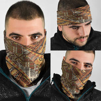 Hawaiian Style Tapa Neck Gaiter Vintage Seamless Pattern LT9 - Polynesian Pride