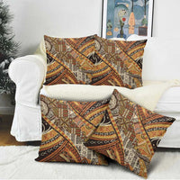Hawaiian Style Tapa Pillow Cover Vintage Seamless Pattern LT9 - Polynesian Pride