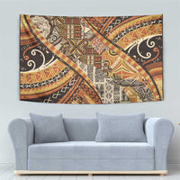 Hawaiian Style Tapa Tapestry Vintage Seamless Pattern LT9 - Polynesian Pride