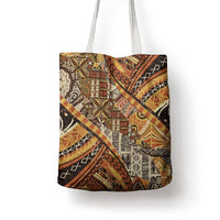 Hawaiian Style Tapa Tote Bag Vintage Seamless Pattern LT9 - Polynesian Pride