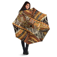 Hawaiian Style Tapa Umbrella Vintage Seamless Pattern LT9 - Polynesian Pride