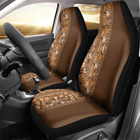 Hawaiian Tribal Elements Hibiscus Car Seat Cover Gold Pattern LT9 - Polynesian Pride