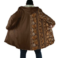 Hawaiian Tribal Elements Hibiscus Cloak Gold Pattern LT9 - Polynesian Pride