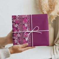 Hawaiian Tribal Elements Hibiscus Wrapping Paper Pink Pattern LT9 - Polynesian Pride