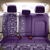 Hawaiian Tribal Elements Hibiscus Back Car Seat Cover Purple Pattern LT9 - Polynesian Pride