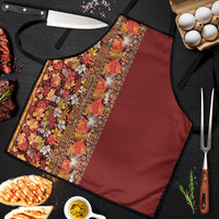 Hawaiian Tribal Elements Hibiscus Apron Red Pattern LT9 Red - Polynesian Pride
