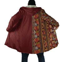 Hawaiian Tribal Elements Hibiscus Cloak Red Pattern LT9 - Polynesian Pride