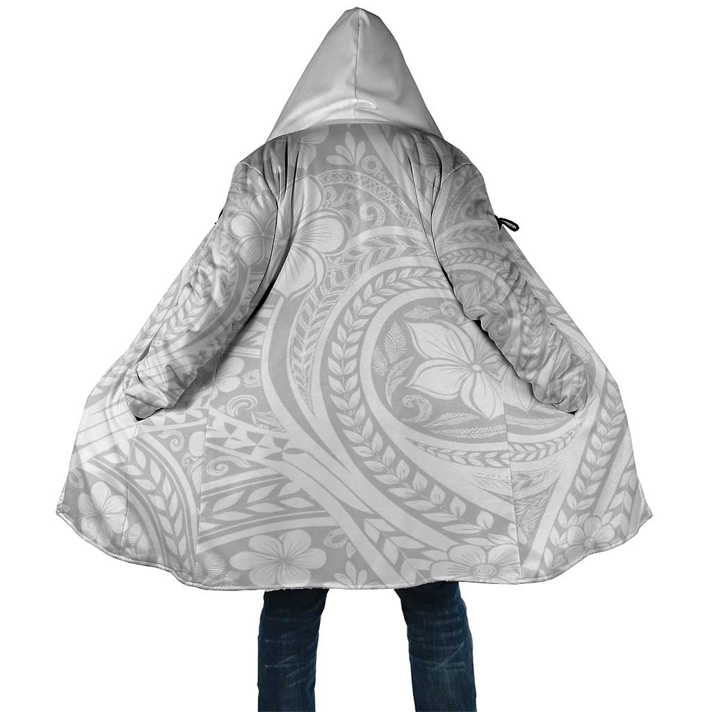 Lotu Tamaiti Samoan Polynesian Tribal Cloak LT9 Unisex White - Polynesian Pride