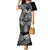 Polynesia Mermaid Dress Whale Tale and Polynesian Sunset Plumeria Black LT9 Women Black - Polynesian Pride