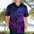 Polynesia Hawaiian Shirt Whale Tale and Polynesian Sunset Plumeria Purple LT9 - Polynesian Pride