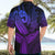 Polynesia Hawaiian Shirt Whale Tale and Polynesian Sunset Plumeria Purple LT9 - Polynesian Pride