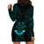 FSM Chuuk States Hoodie Dress Micronesia Vintage Polynesian Tribal Aqua Version LT9 - Polynesian Pride