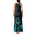 FSM Chuuk States Tank Maxi Dress Micronesia Vintage Polynesian Tribal Aqua Version LT9 - Polynesian Pride