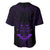 FSM Chuuk States Baseball Jersey Micronesia Vintage Polynesian Tribal Purple Version LT9 - Polynesian Pride