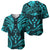 FSM Kosrae States Baseball Jersey Micronesia Vintage Polynesian Tribal Aqua Version LT9 - Polynesian Pride