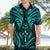 FSM Kosrae States Hawaiian Shirt Micronesia Vintage Polynesian Tribal Aqua Version LT9 - Polynesian Pride