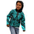 FSM Kosrae States Kid Hoodie Micronesia Vintage Polynesian Tribal Aqua Version LT9 - Polynesian Pride